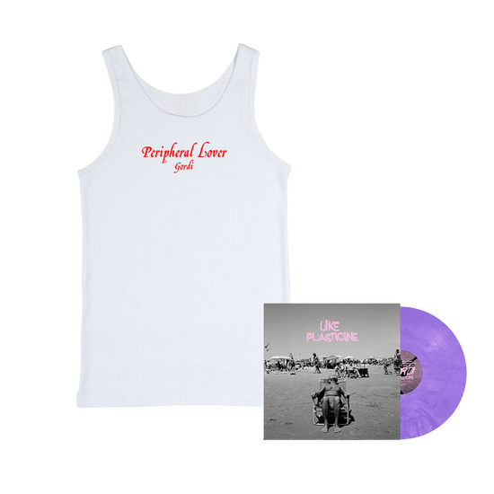 Like Plasticine Purple Vinyl + Peripheral Lover White Tank - SIGNED EXCLUSIVE