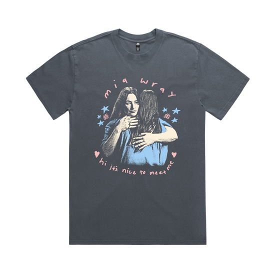 it’s nice - Faded Indigo Tshirt