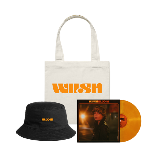 BLOOM Bucket Hat + WILSN Tote + Bloom Translucent Orange LP SIGNED (D2C Exclusive)