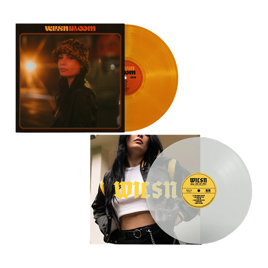 Bloom - Translucent Orange LP SIGNED + Those Days Are Over - Clear LP