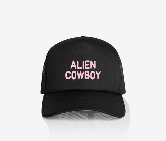 Gordi - Alien Cowboy Black Trucker Cap