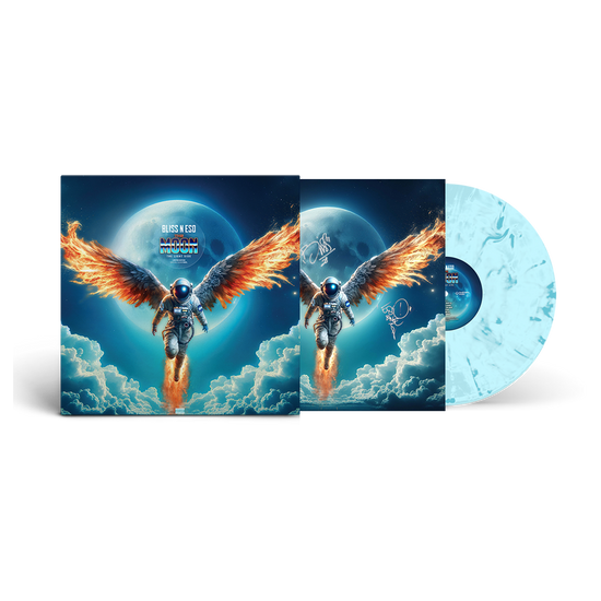 The Moon (The Light Side) Blue Moon Marbled Vinyl 1LP