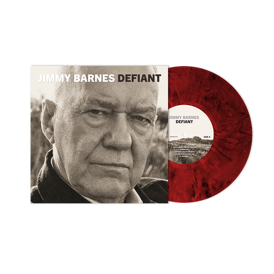 DEFIANT Red + Black Marbled Vinyl 1LP - SIGNED