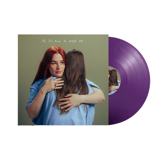 hi, it's nice to meet me Translucent Purple Vinyl