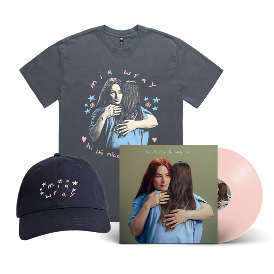 hi, it's nice to meet me - Pink Vinyl Bundle