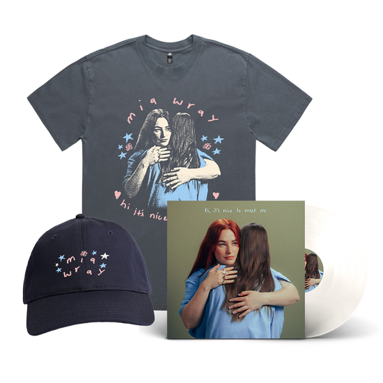 hi, it's nice to meet me - White Vinyl Bundle