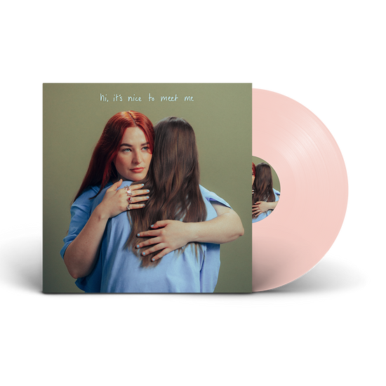 hi, it's nice to meet me Powder Pink SIGNED Vinyl (D2C EXCLUSIVE)