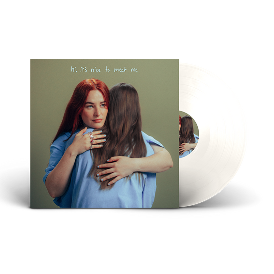 hi, it’s nice to meet me White SIGNED Vinyl