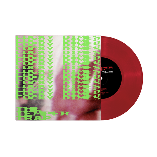 Lucky Dimes/ Giving Up Air 7 inch SIGNED COLLECTOR'S EDITION