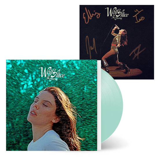 The Clearing (Coke bottle coloured LP w/ alternative artwork) + Signed Art Card