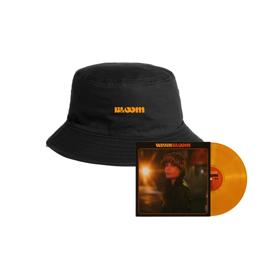BLOOM Bucket Hat + Bloom  Translucent Orange LP SIGNED (D2C Exclusive)